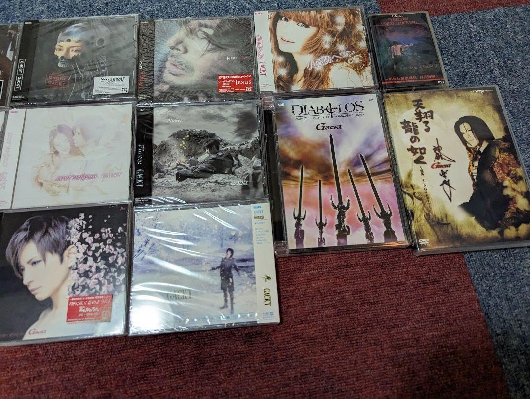 Gackt CD DVDまとめ売り 【公式通販】